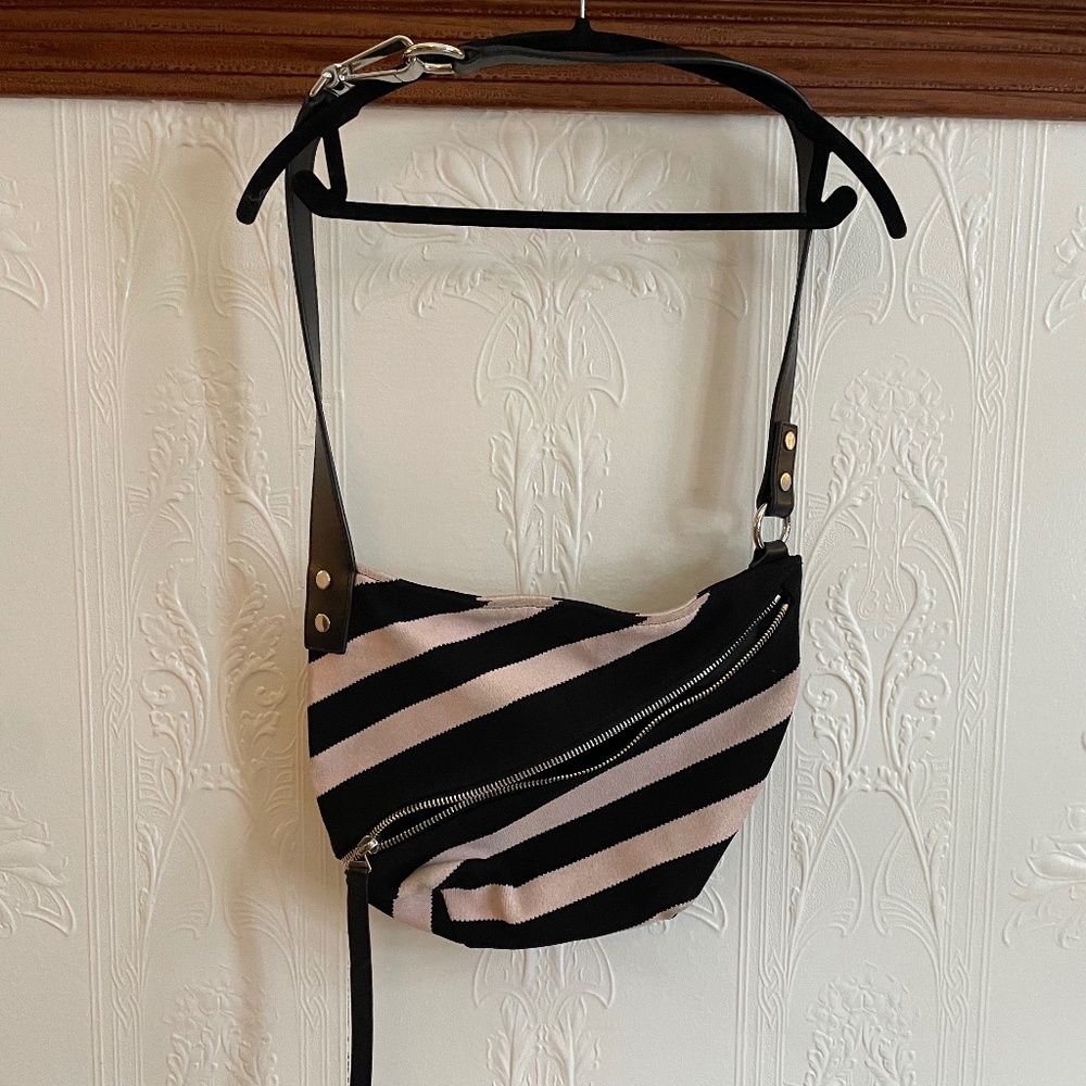 Proenza Schouler Knit and Leather crossbody bag